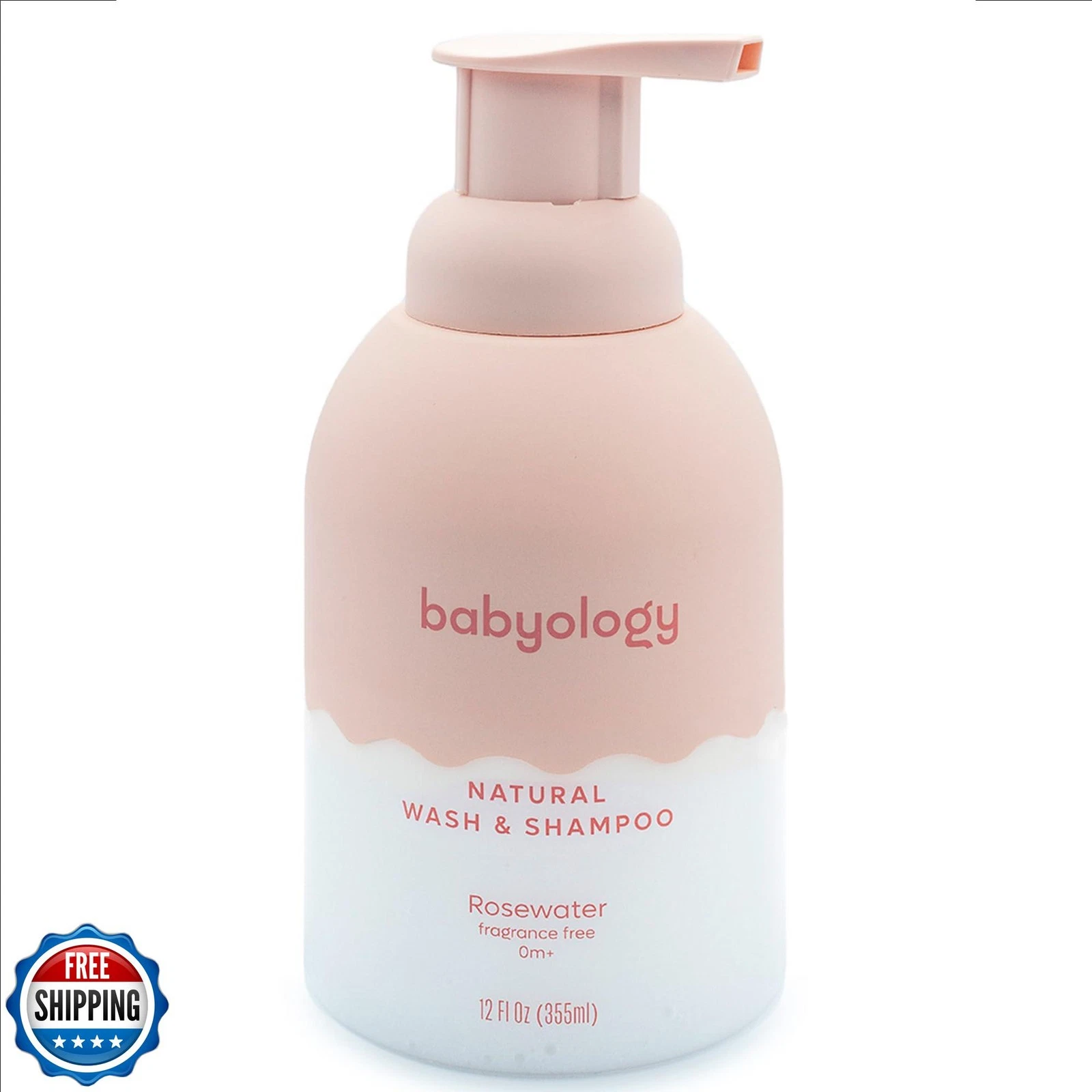 Babyology All Natural Baby Wash and Shampoo - 100% Edible Ingredients - with
Opens in a new window o