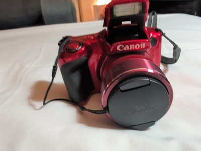 Canon PowerShot SX420 IS 20.0 MP Digital Camera - Red