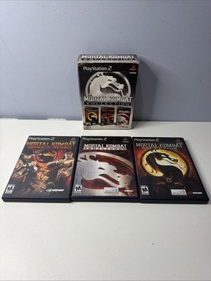 Mortal Kombat Kollection Sony PlayStation 2 PS2 With Outer Sleeve/Box