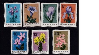 Bulgarien Bulgaria Michel 1791 1797 (Blumen 1968) postfrisch MNH