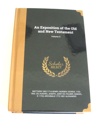 Matthew Henry Exposition Of Old & New Testament Vol 5 HC Excellent Small Print