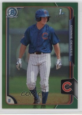 2015 Bowman Draft Chrome Green Refractor 81/99 Donnie Dewees #16 y8h