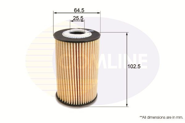 Oil Filter Fits Hyundai Accent Elantra Equus/Centennial i20 Kia COMLINE EOF251