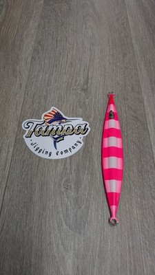 TJC200-067 Slow Pitch Jig: Pink and White with Glow  ''The Orion 200''