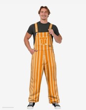 FOCO Men's Tennessee Volunteers NCAA College Logo Sideline Spirit Bib Overalls L