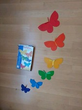 Selecta Farfalina Holzschmetterlinge Deko, aufhängen -Sehr Guter Zustand mit OVP