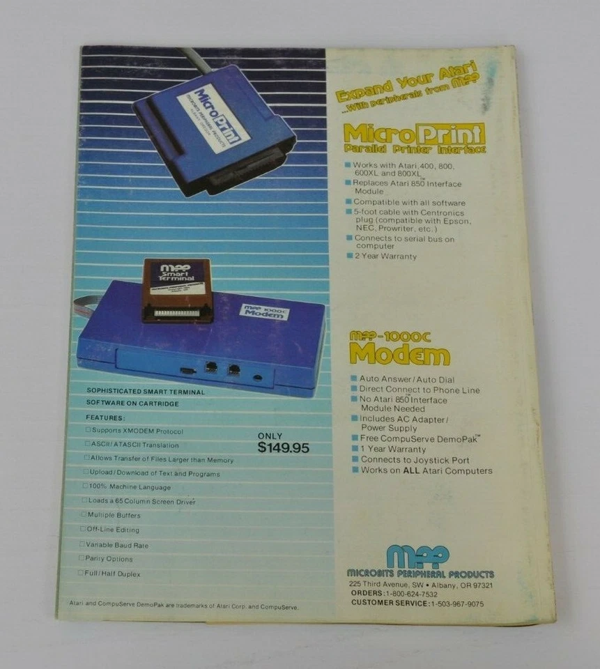 Revista Antic The ATARI Resource Vol 4 Número 1 Mayo 1985 3er Aniversario  Foto 3 de 4