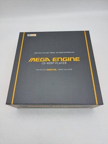 Console Mega Engine Cd-Rom &sup2; Player Dark Grey Mega CD And PC Engine Brand New