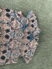 EUC Chinese Qipao dresse Pink Blue Fish Lotus￼ Toddler girl  Fits 90cm (2-3t) — photo 3