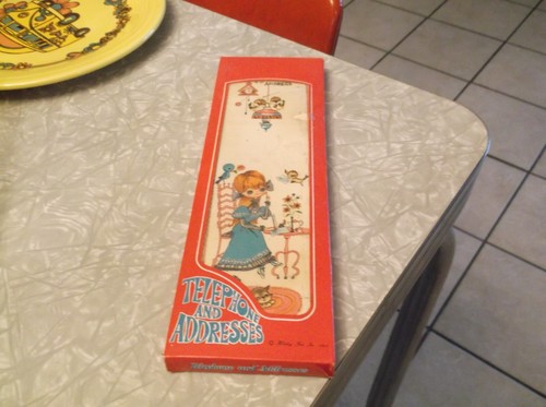 1969 Holiday Flair Telephone and Address Book - Picture 13 of 13