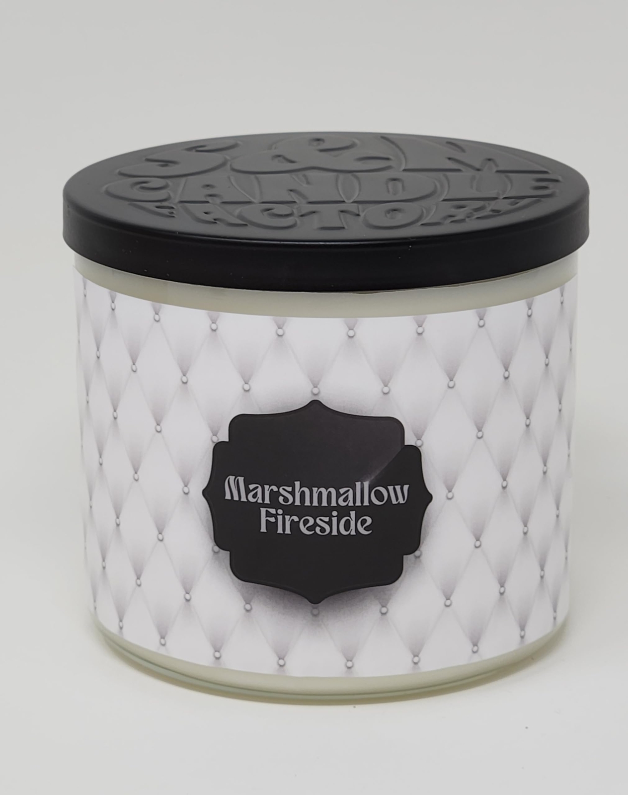 Marshmallow Fireside Highly Scented 3-Wick Soy Candle by Soy and Co