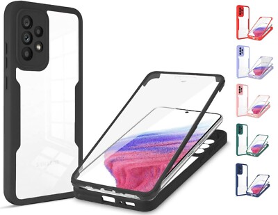 Hülle für Samsung Galaxy A53 5G Handy Schutz Case 360 Grad Full Body Tasche