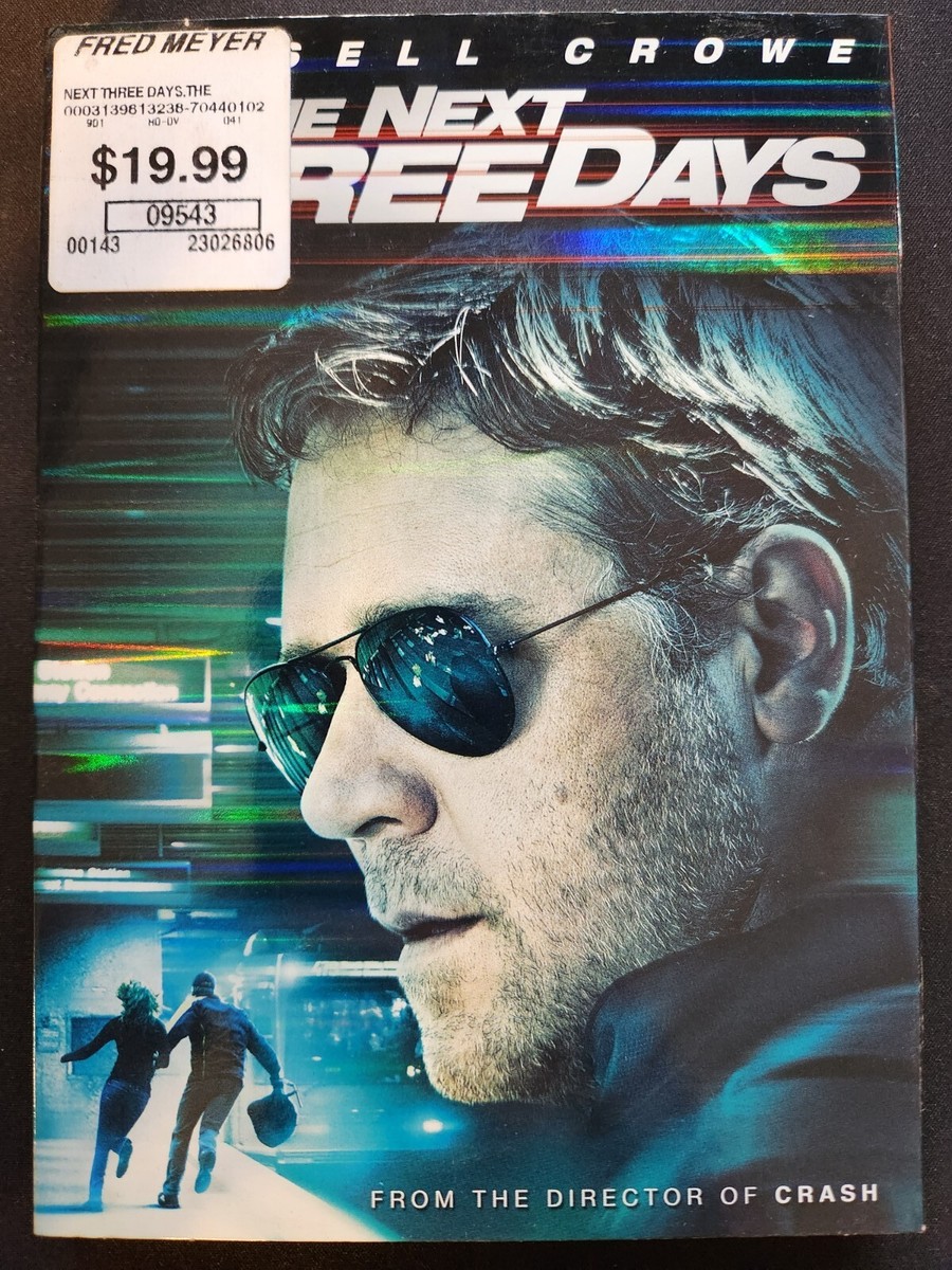 The Next Three Days - DVD By Russell Crowe,Liam Neeson - VERY GOOD