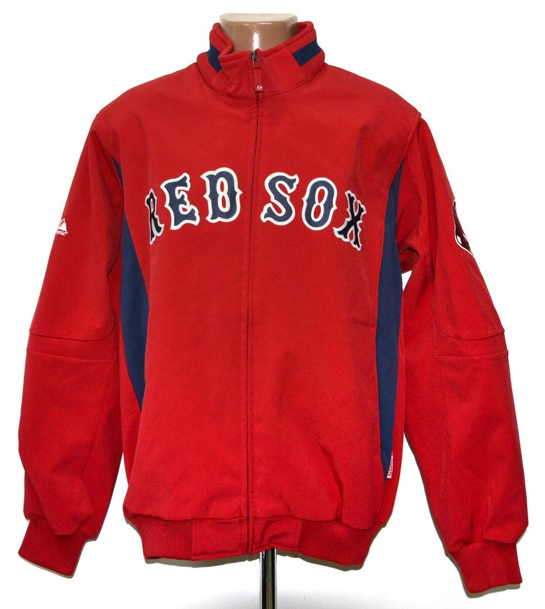 BASEBALL BOSTON RED SOX JACKET JERSEY MAJESTIC SIZE L | eBay BASEBALL BOSTON RED SOX JACKET JERSEY MAJESTIC SIZE L | eBay