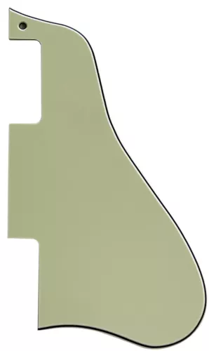 3 Ply Vintage Green Pickguard Guitar Parts For Gibson ES-335 Short Guitar