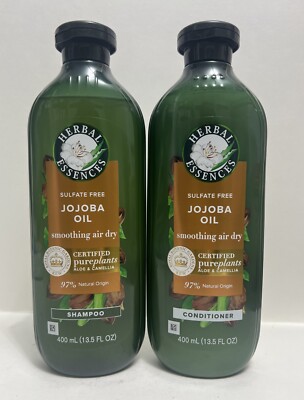 Herbal Essences Jojoba Oil Sulfate Free Smoothing Air Dry Shampoo & Conditioner