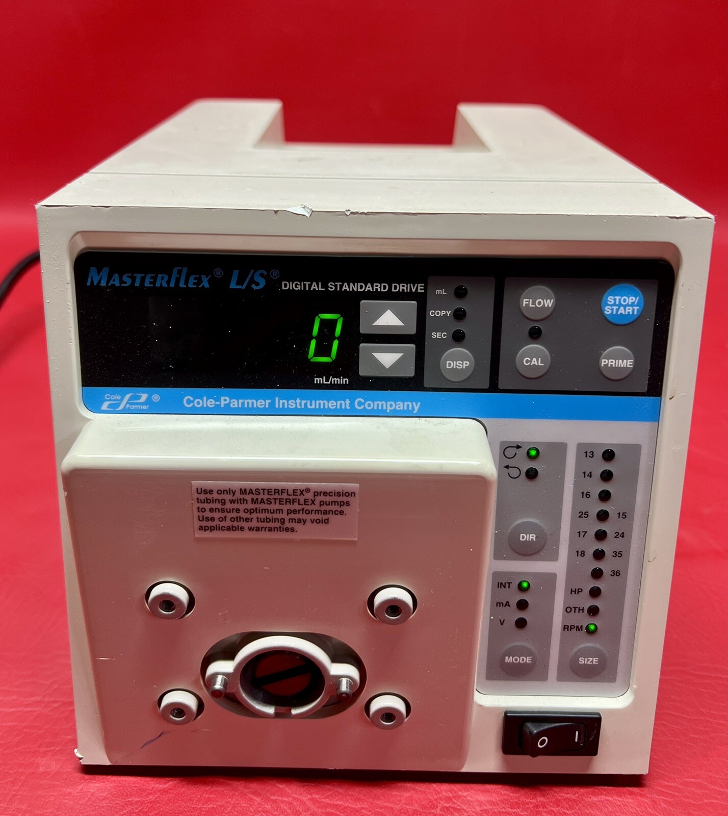 Cole-Parmer 7523-40 Masterflex L/S Peristaltic Pump