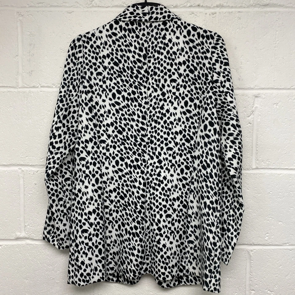 Together Black And White Animal Print Blazer Size 10 BNWT. PK402089 - Image 3 of 4