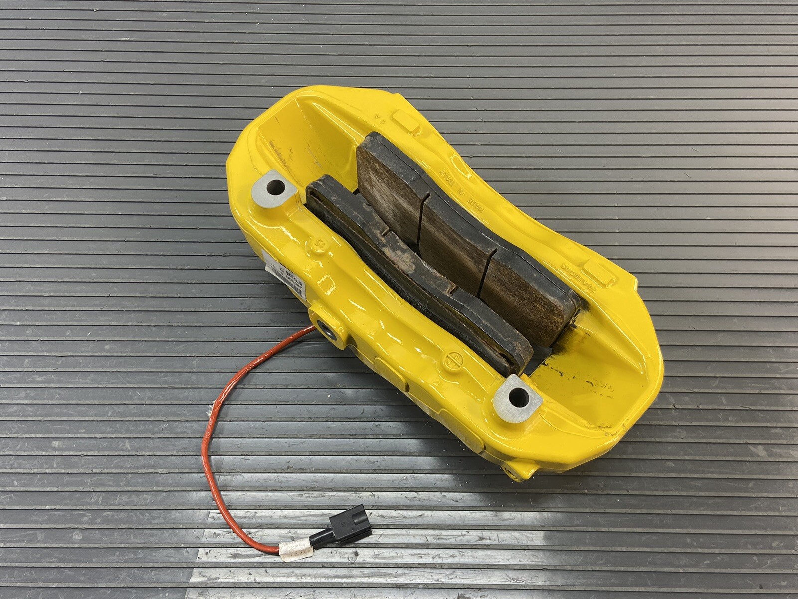 2015-2018 Ferrari California T Carbon Ceramic Brake Set Yellow 3k Miles OEM