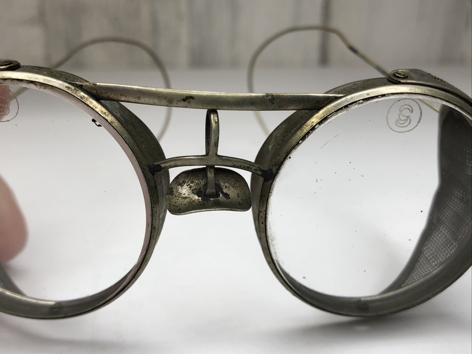 Vintage Kings Safety Glasses Goggles Motorcycle Steam… Gem