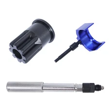 Timing Pin & Injector Height Tool+Engine Barring Socket For Caterpillar C-7 C-11