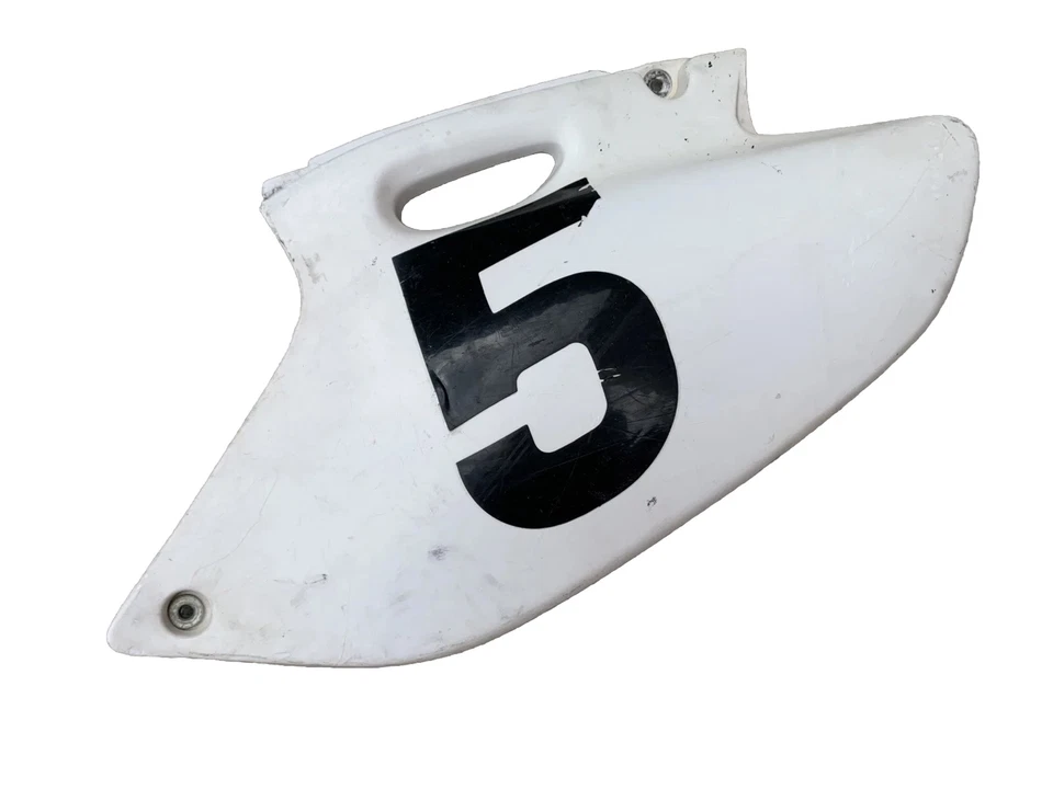 Yamaha WR400F 1999 panel de cubierta lateral izquierdo 98-01 WR 400 Foto 4 de 4