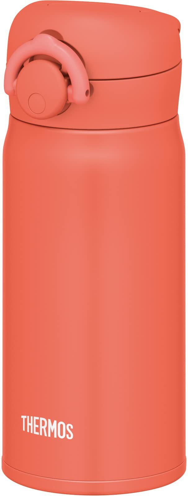 Thermos Water Bottle Vacuum Insulated Mobile Mug 350Ml Coral Orange Jnr-3 No.123
