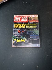 Vintage Hot Rod Magazine October 1973 Muffler Comparison Test