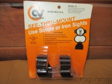 Clear View See Thru Mounts Model 76 Fits Browning High Power Auto Mossberg 800