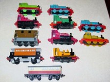 Lot of 10 Vintage ERTL Metal THOMAS the TRAIN RAILROAD Engines  Car