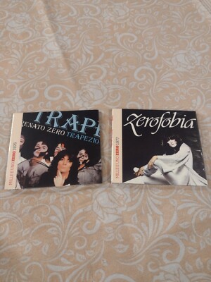 RENATO ZERO TRAPEZ ZEROPHOBIA MILLE E UNO ZERO SELTEN 2 CD VERLAG 2019 NEU