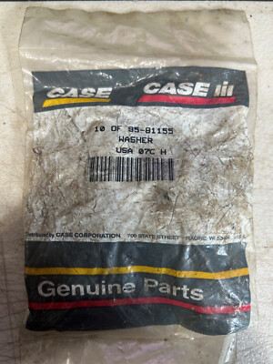 #ad CASE IH WASHER 95 81155 MADE IN USA $4.95