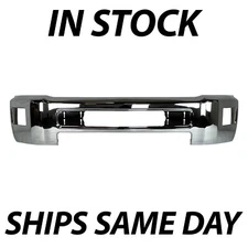 NEW Chrome Steel Front Bumper for 2015-2019 Chevy Silverado 2500 3500 HD w/ Fog