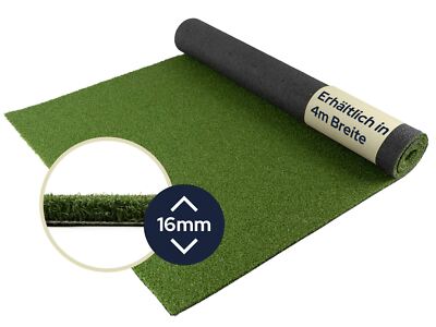 Kunstrasen GOLF Rasenteppich Outdoor-Bodenbelag für Sportanlagen Meterware 4m   