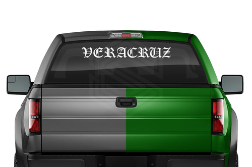 VERZCRUZ VER Mexico Decal Sticker Windshield Window Vinyl Banner Estado Truck - Bild 3 von 4