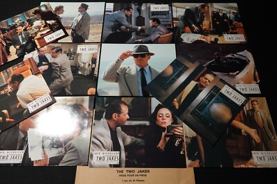 THE TWO JAKES Jack Nicholson Meg Tilly 12 Fotos Kino Lobby Karten