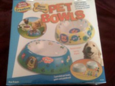 Pet pinta tu propio perro gato comida cuencos (2) manualidades mejores amigos niños Navidad