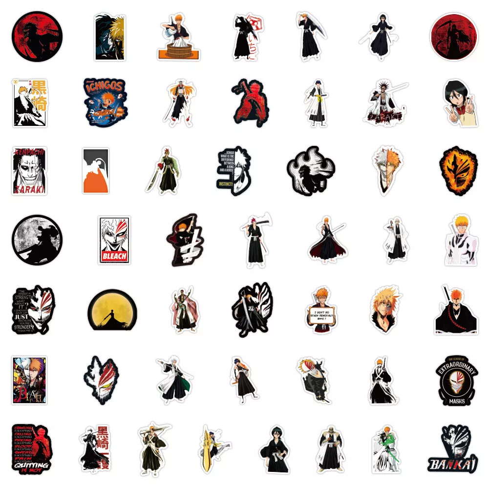 Shop Bleach Anime Stickers with great discounts and prices online - Dec  2023