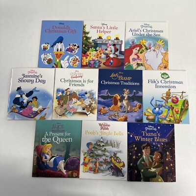 10-PACK Disney mini books 4x4.75