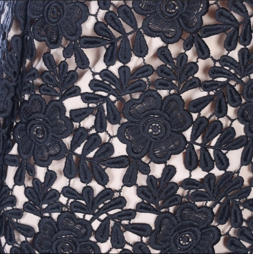 Jill Jill Stuart - Vestido de encaje negro Carolina talla 2 precio original $498 Foto 3 de 4