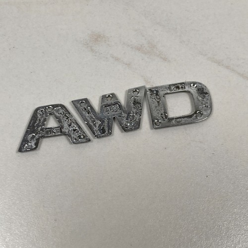 2006 Lexus GS300 AWD Emblem Numbers Letters Logo Rear Tailgate Trunk Chrome - Picture 24 of 24
