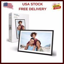 ApoloSign Digital Picture Frame Powered by Nixplay, 15.6" Large WiFi Digital Pho