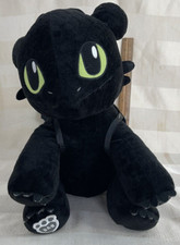 Build-A-Bear Toothless Plush 14 How to Train Your Dragon Black Wings BAB
