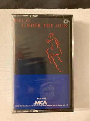 Poco Under The Gun Cassette Tape Album MCA Records 1980SEALED! NEW!