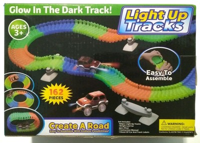 light up tracks car