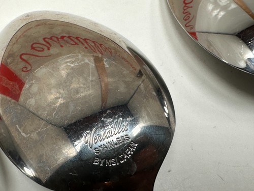 Versailles by MSI Japan Stainless Table Serving Spoons Flatware NOS Box Vintage - Picture 19 of 24
