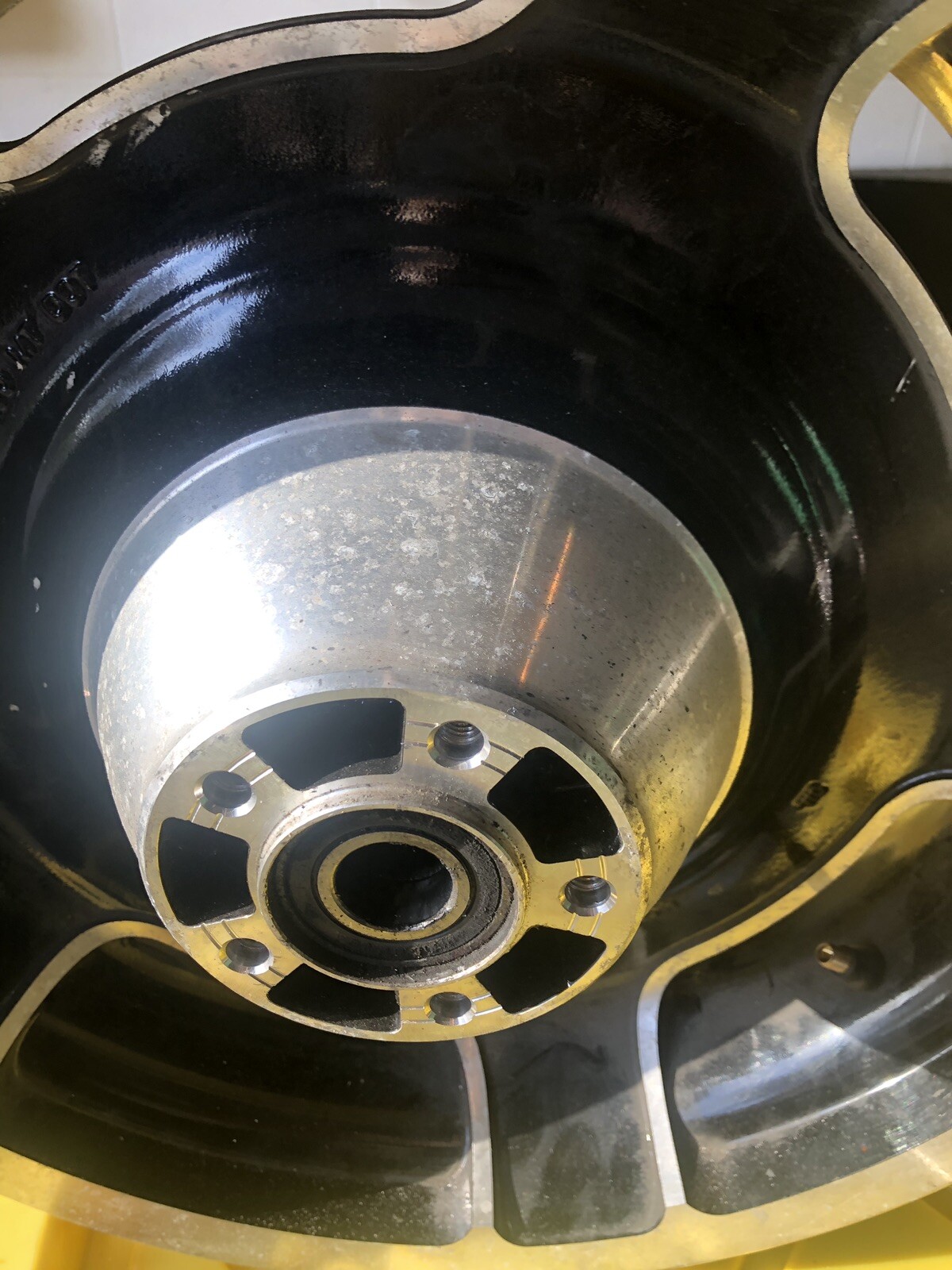 OEM Harley Davidson Rear Wheel 16 “Airstrike” Cush Hub 25mm Bearings