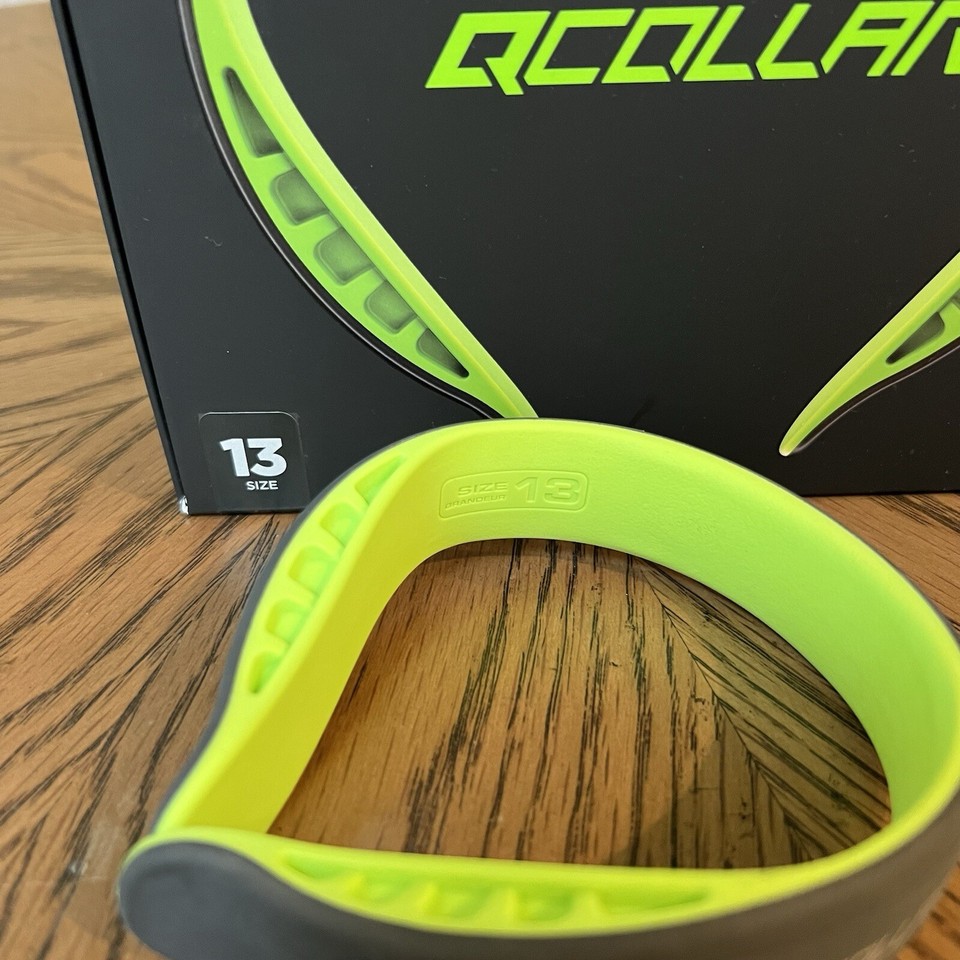 QCollar Size 13 • Reduce Concussion Risk for Football, Soccer, Lacrosse, Hockey eBay