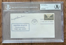 Dwight Eisenhower Autograph Signed Beckett BAS President psa jsa Political