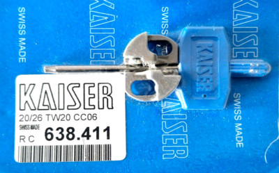 BIG Kaiser 638.411 20/26 TW20 CC06/SET Rough Insert Holder 20mm-26mm